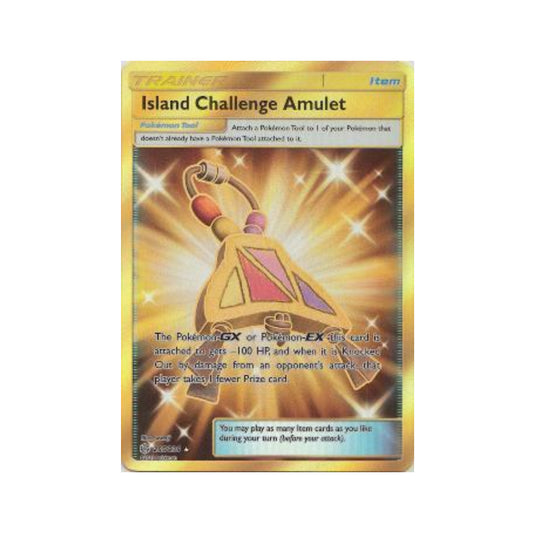 Island Challenge Amulet 265/236 in Portuguese Cosmic Eclipse Pokémon TCG