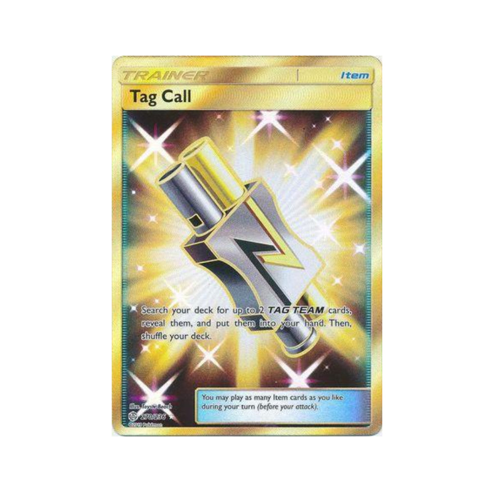 Tag Call 270/236 in Portuguese Cosmic Eclipse Pokémon TCG