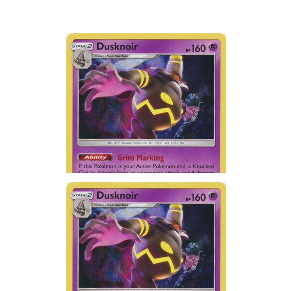 Dusknoir 85/236 in Portuguese Cosmic Eclipse Pokémon TCG