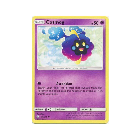 Cosmog 99/236 in Portuguese Cosmic Eclipse Pokémon TCG