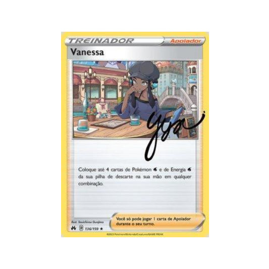 Nessa 136/159 in Portuguese Crown Zenith Pokémon TCG