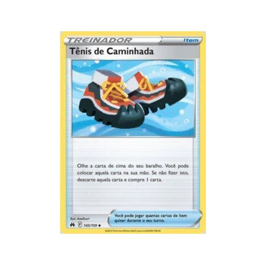 Trekking Shoes 145/159 in Portuguese Crown Zenith Pokémon TCG