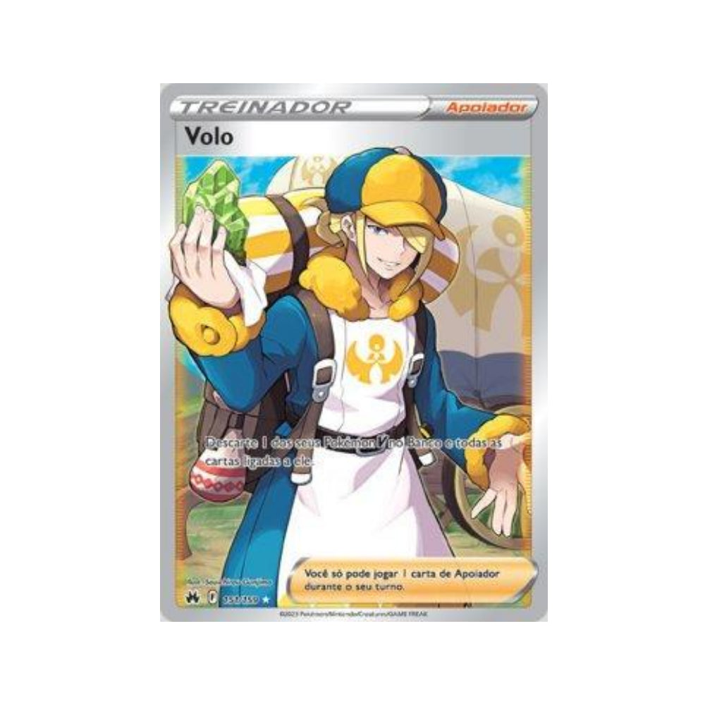 Volo 151/159 in Portuguese Crown Zenith Pokémon TCG