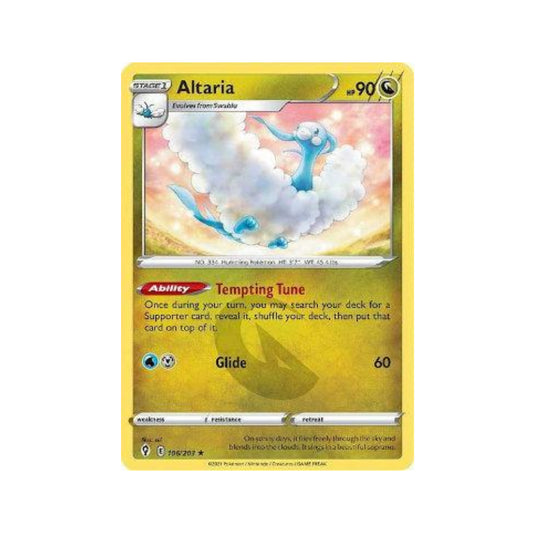 Altaria 106/203 in Portuguese Evolving Skies Pokémon TCG