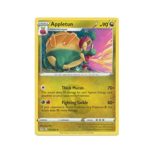 Appletun 121/203 in Portuguese Evolving Skies Pokémon TCG