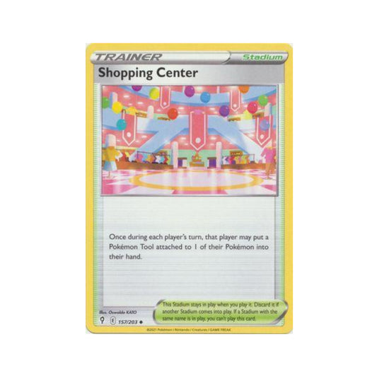 Shopping Center 157/203 in Portuguese Evolving Skies Pokémon TCG