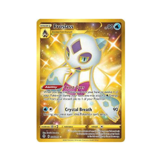 Froslass 226/203 in Portuguese Evolving Skies Pokémon TCG