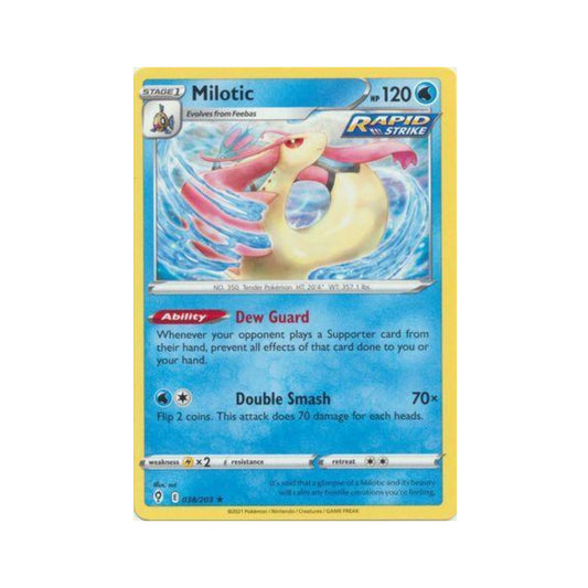 Milotic 38/203 in Portuguese Evolving Skies Pokémon TCG