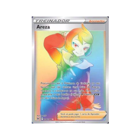 Arezu 204/196 in Portuguese Lost Origin Pokémon TCG