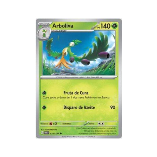 Arboliva 021/197 in Portuguese Obsidian Flames Pokémon TCG