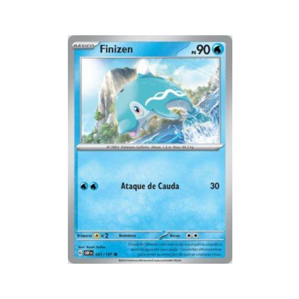 Finizen 061/197 in Portuguese Obsidian Flames Pokémon TCG