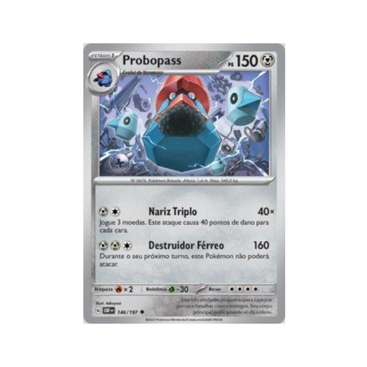 Probopass 146/197 in Portuguese Obsidian Flames Pokémon TCG