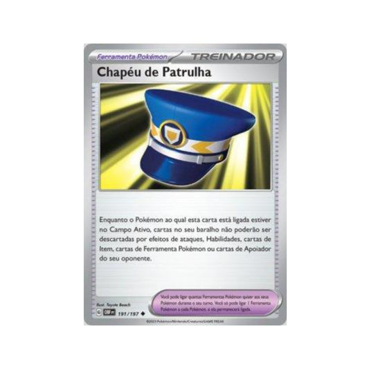 Patrol Cap 191/197 in Portuguese Obsidian Flames Pokémon TCG