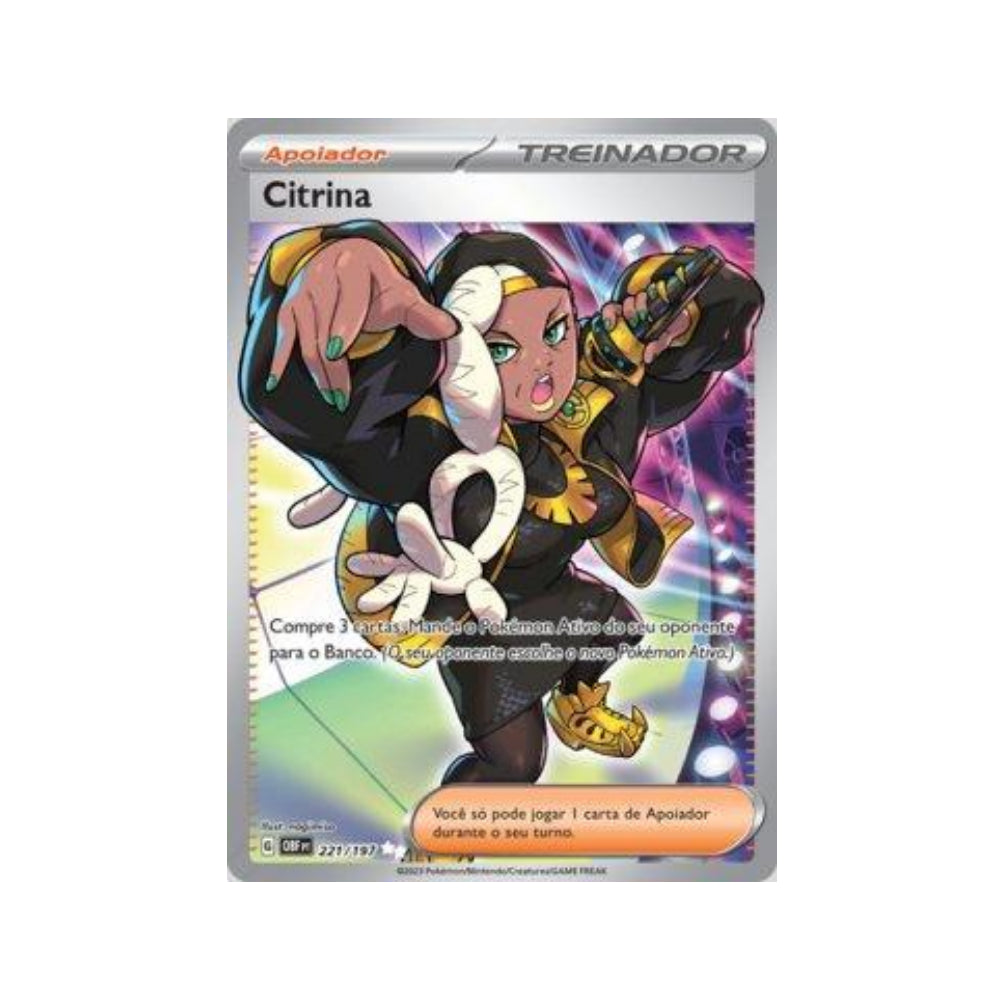 Ryme 221/197 in Portuguese Obsidian Flames Pokémon TCG