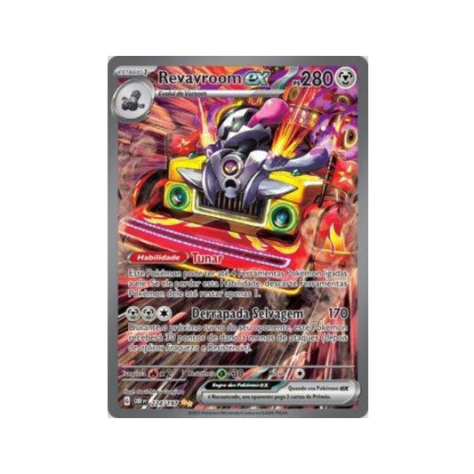 Revavroom ex 224/197 in Portuguese Obsidian Flames Pokémon TCG