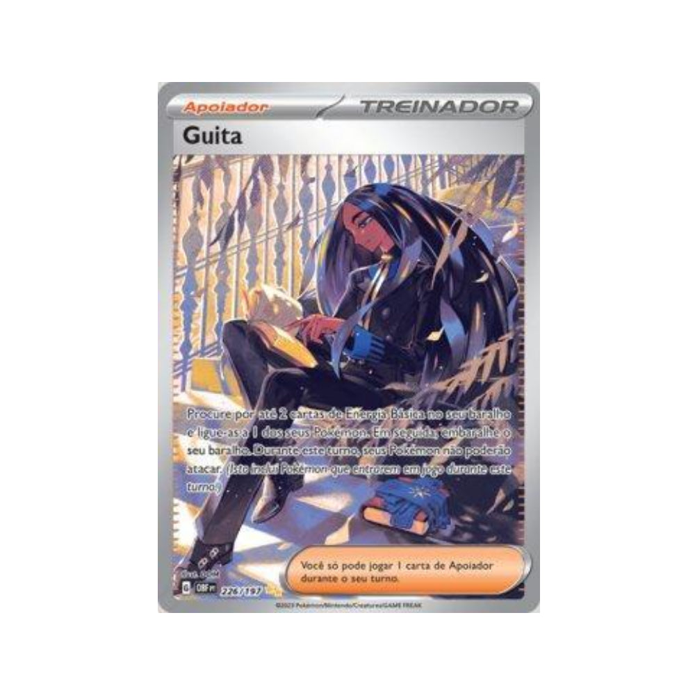 Geeta 226/197 in Portuguese Obsidian Flames Pokémon TCG