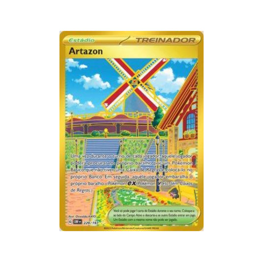 Artazon 229/197 in Portuguese Obsidian Flames Pokémon TCG