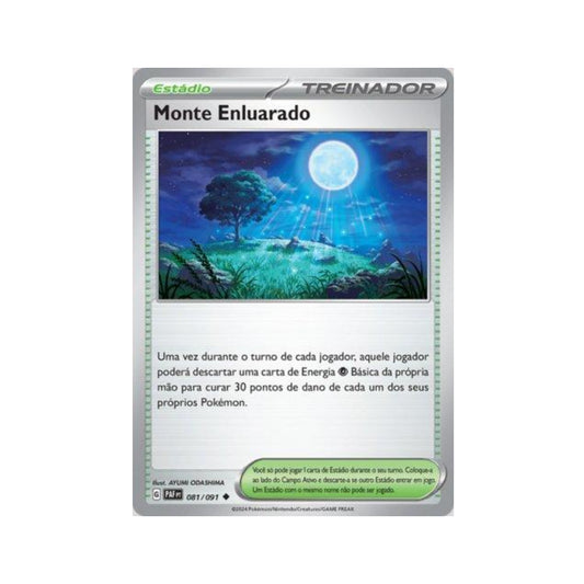 Moonlit Hill 081/091 in Portuguese Paldean Fates Pokémon TCG