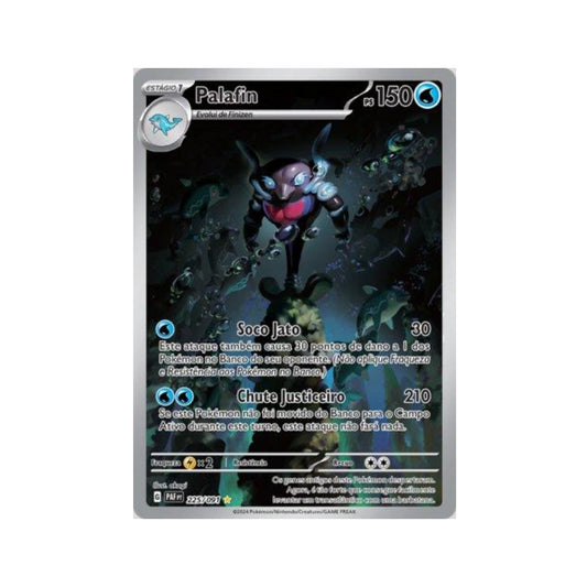 Palafin 225/091 in Portuguese Paldean Fates Pokémon TCG