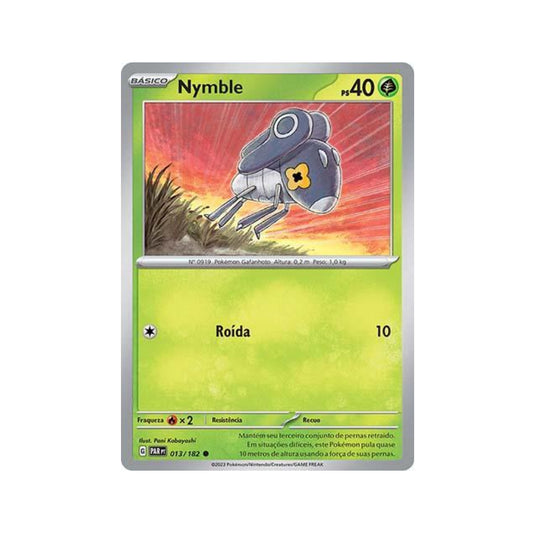 Nymble 013/182 in Portuguese Paradox Rift Pokémon TCG