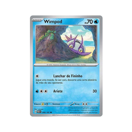 Wimpod 048/182 in Portuguese Paradox Rift Pokémon TCG