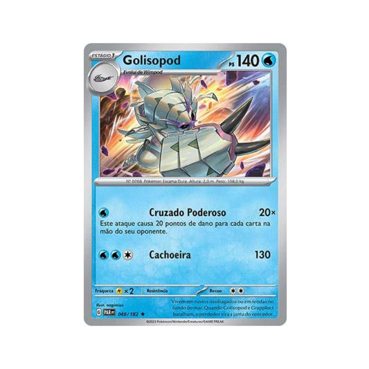 Golisopod 049/182 in Portuguese Paradox Rift Pokémon TCG