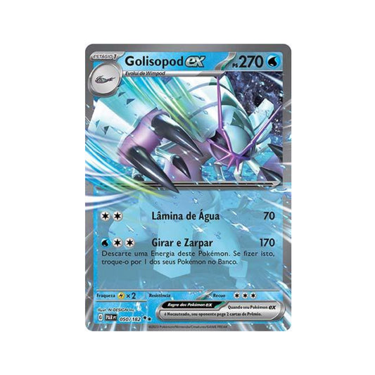 Golisopod ex 050/182 in Portuguese Paradox Rift Pokémon TCG