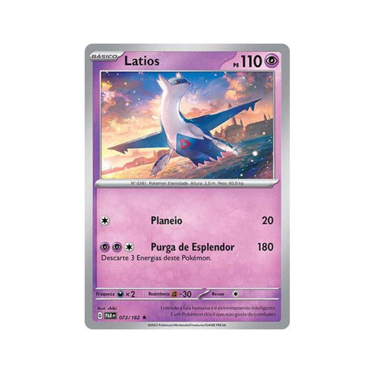 Latios 073/182 in Portuguese Paradox Rift Pokémon TCG