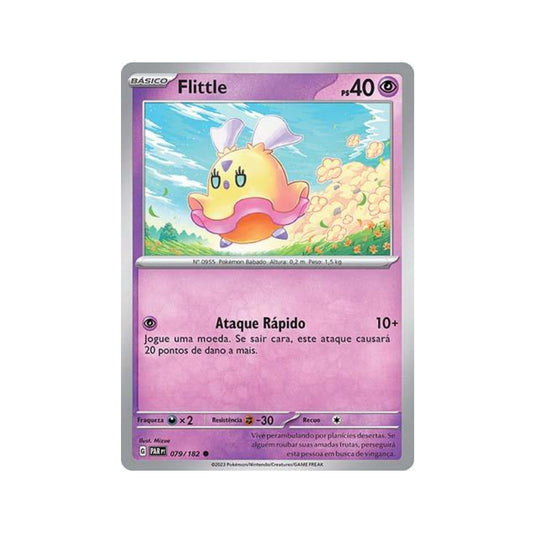 Flittle 079/182 in Portuguese Paradox Rift Pokémon TCG