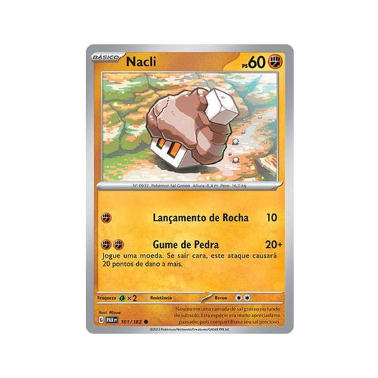 Nacli 101/182 in Portuguese Paradox Rift Pokémon TCG