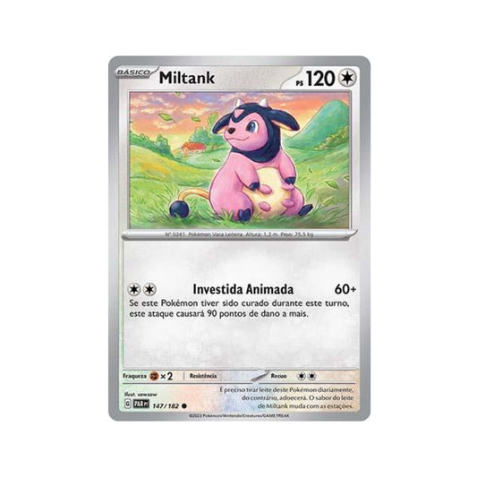 Miltank 147/182 in Portuguese Paradox Rift Pokémon TCG