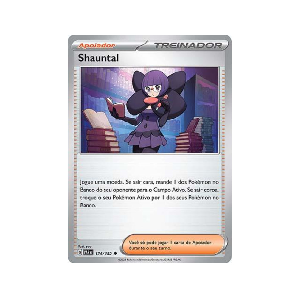 Shauntal 174/182 in Portuguese Paradox Rift Pokémon TCG