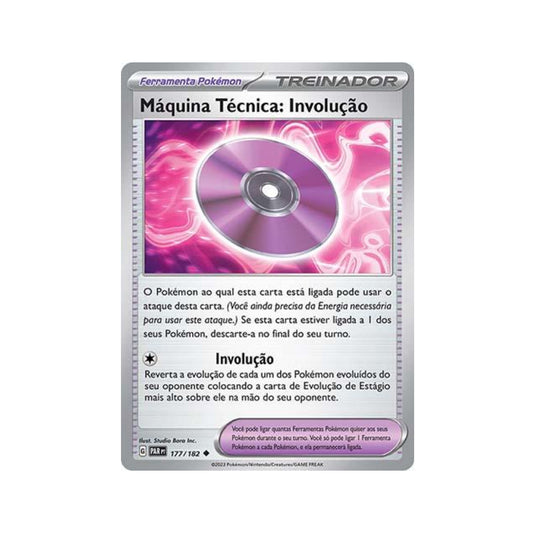 Technical Machine: Devolution 177/182 in Portuguese Paradox Rift Pokémon TCG