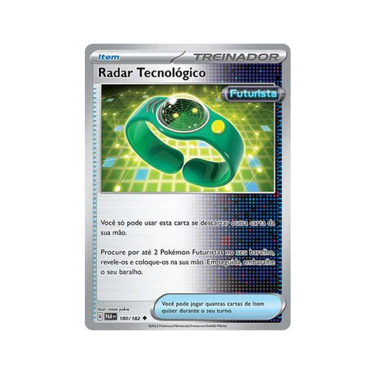 Techno Radar 180/182 in Portuguese Paradox Rift Pokémon TCG