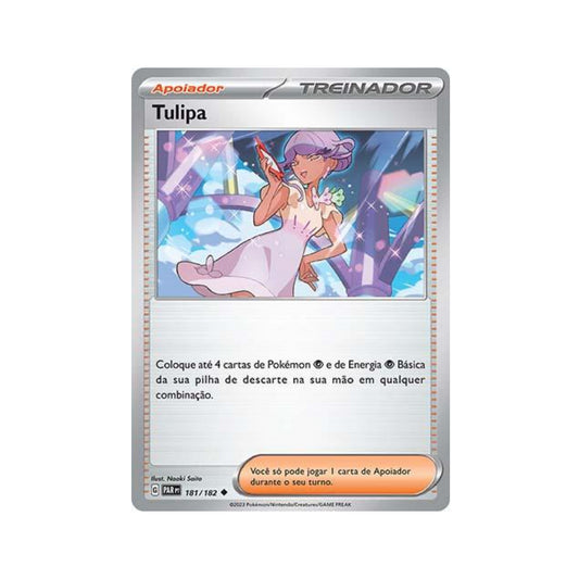 Tulip 181/182 in Portuguese Paradox Rift Pokémon TCG