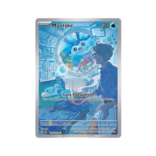 Mantyke 189/182 in Portuguese Paradox Rift Pokémon TCG