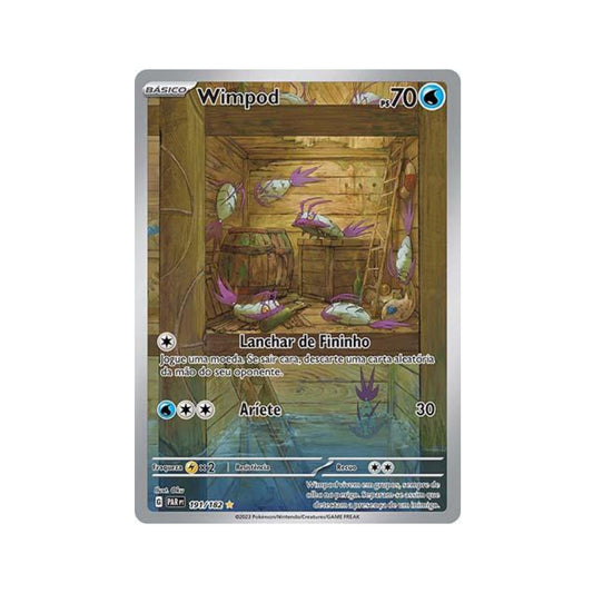 Wimpod 191/182 in Portuguese Paradox Rift Pokémon TCG