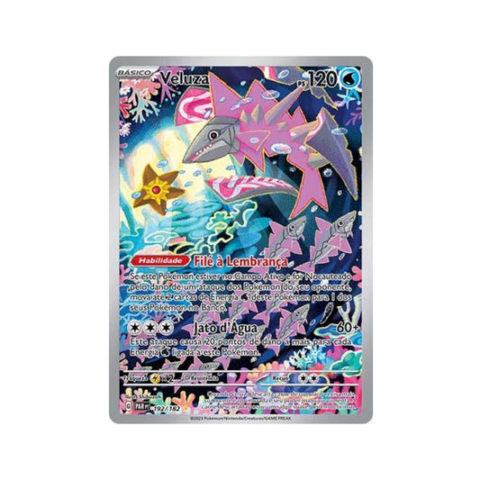 Veluza 192/182 in Portuguese Paradox Rift Pokémon TCG