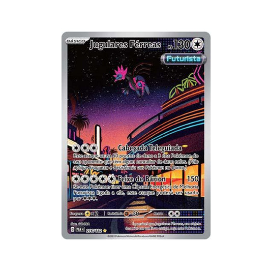 Iron Jugulis 216/182 in Portuguese Paradox Rift Pokémon TCG