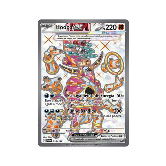 Hoopa ex 226/182 in Portuguese Paradox Rift Pokémon TCG