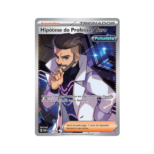 Professor Turo's Scenario 240/182 in Portuguese Paradox Rift Pokémon TCG