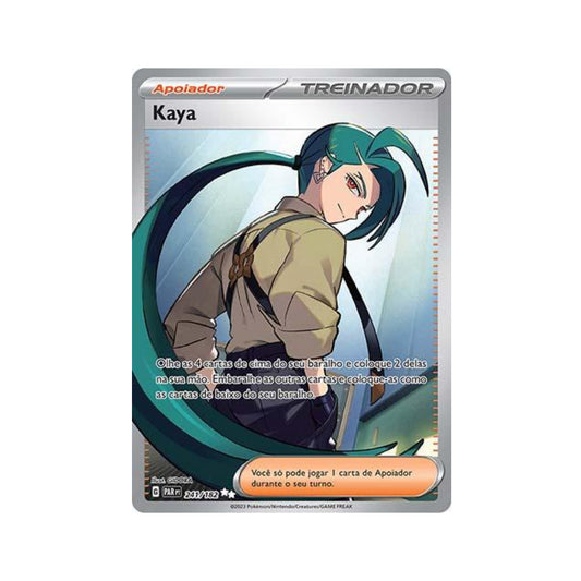 Rika 241/182 in Portuguese Paradox Rift Pokémon TCG