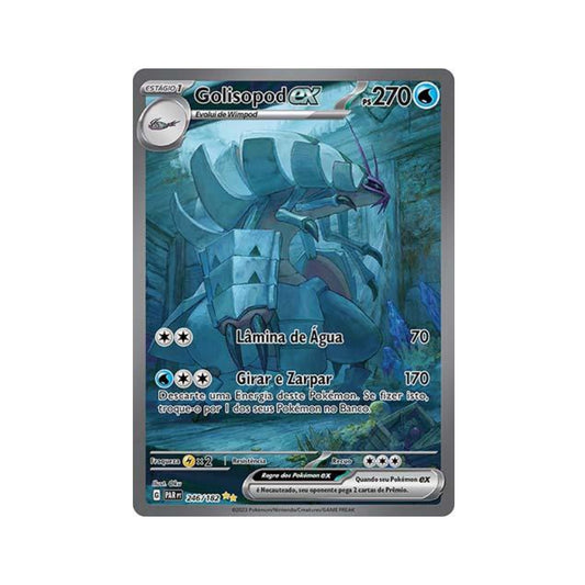 Golisopod ex 246/182 in Portuguese Paradox Rift Pokémon TCG