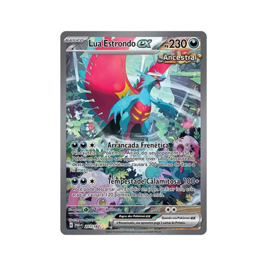 Roaring Moon ex 251/182 in Portuguese Paradox Rift Pokémon TCG