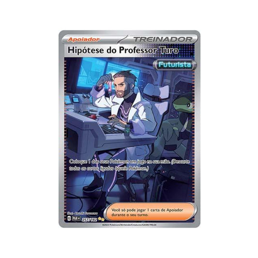 Professor Turo's Scenario 257/182 in Portuguese Paradox Rift Pokémon TCG