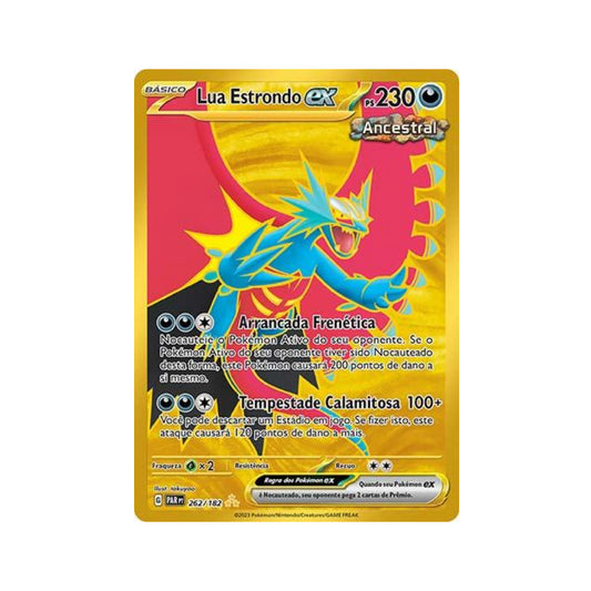 Roaring Moon ex 262/182 in Portuguese Paradox Rift Pokémon TCG