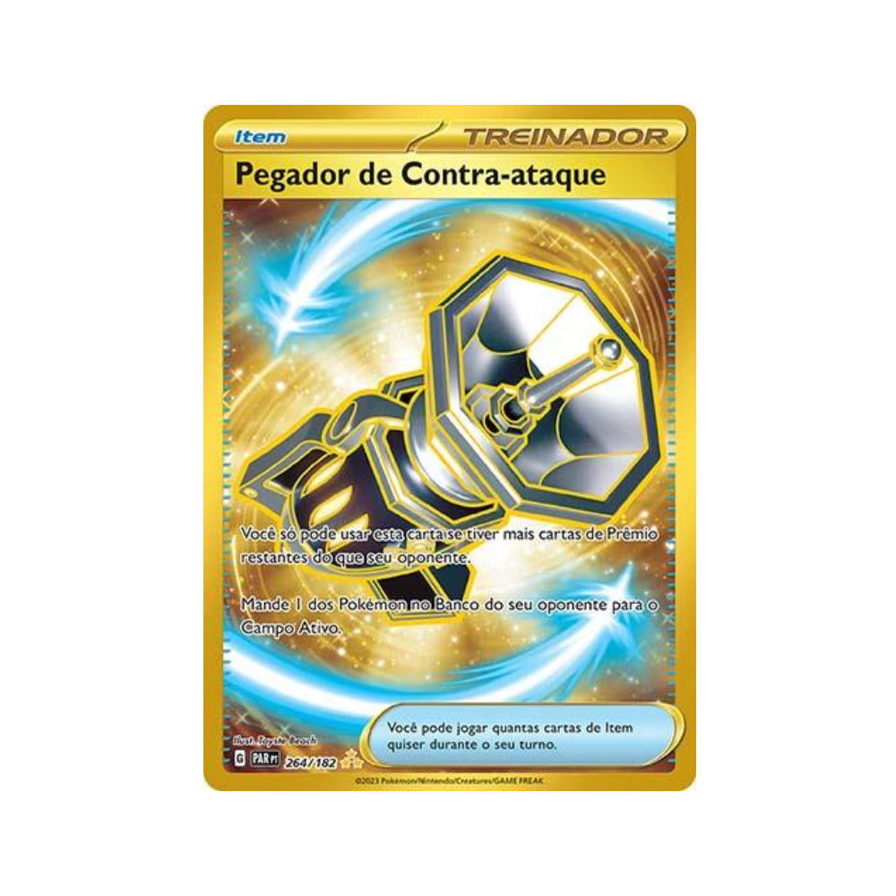 Counter Catcher 264/182 in Portuguese Paradox Rift Pokémon TCG