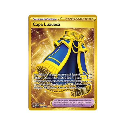 Luxurious Cape 265/182 in Portuguese Paradox Rift Pokémon TCG