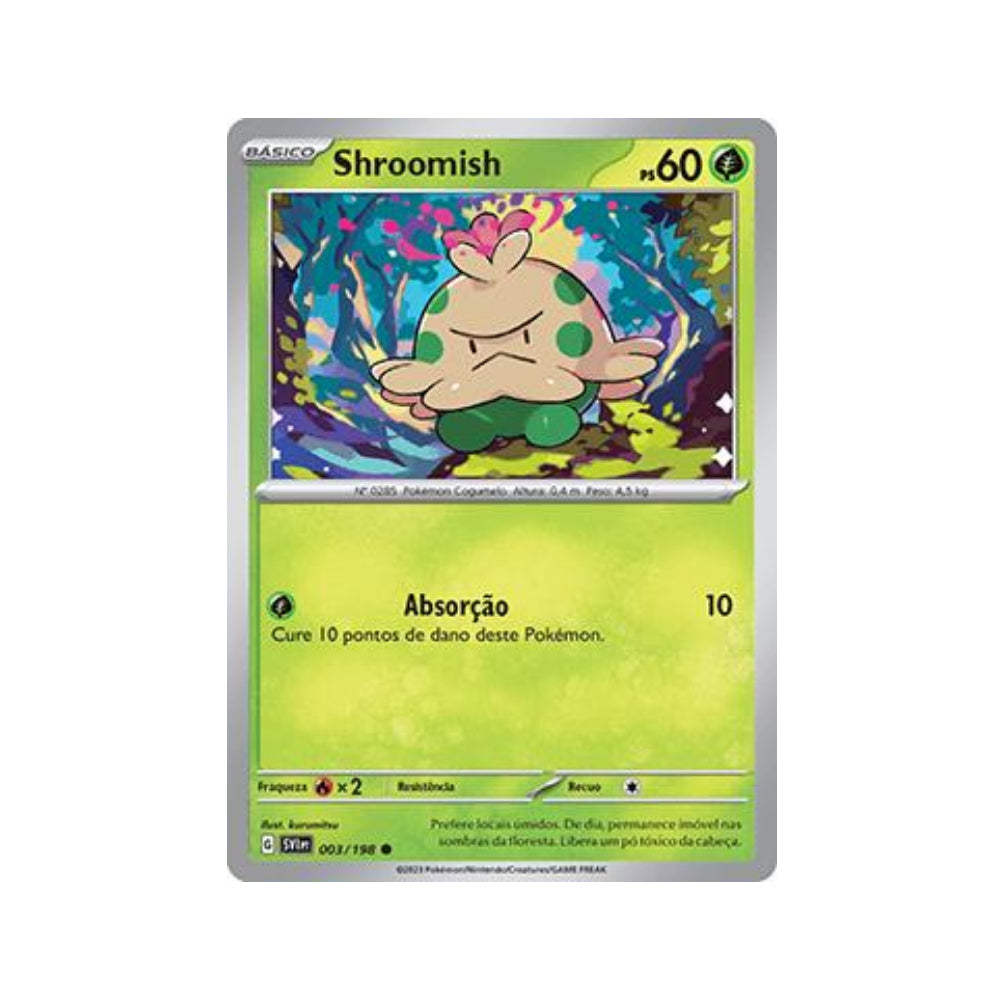 Shroomish 003/198 in Portuguese Scarlet & Violet Pokémon TCG