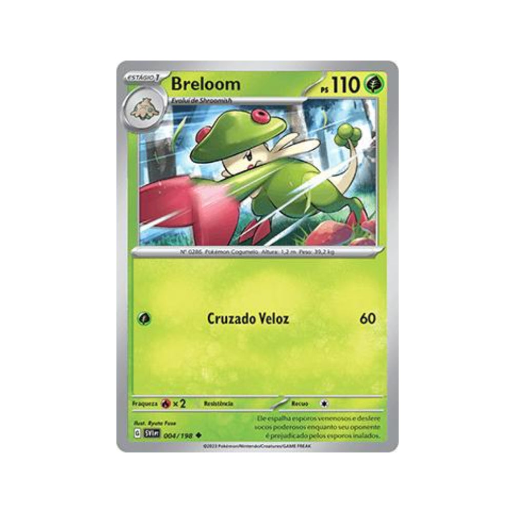 Breloom 004/198 in Portuguese Scarlet & Violet Pokémon TCG